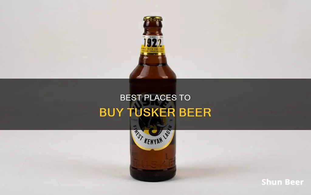 where can you buy tusker beer