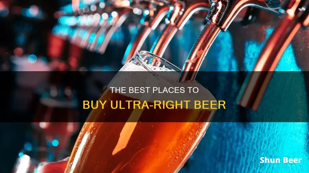 where can you buy ultra-right beer