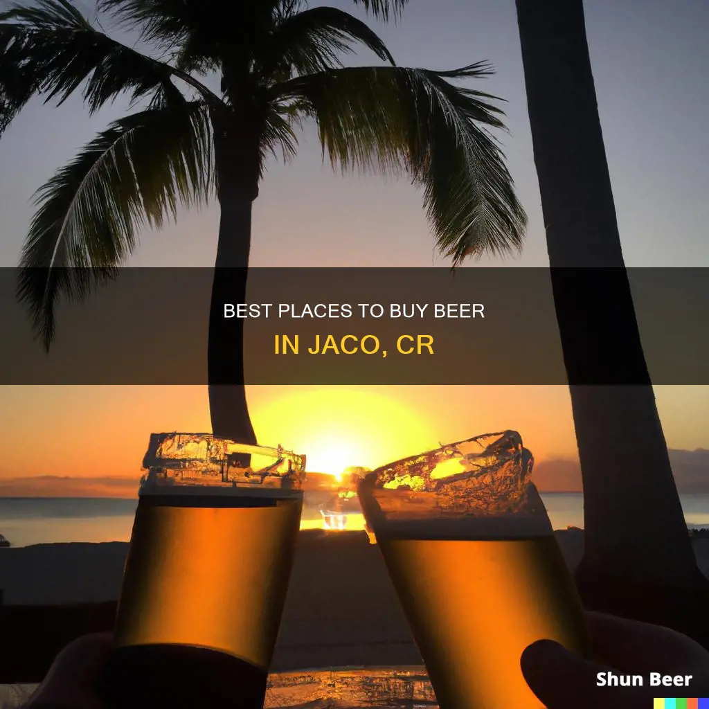 where canb you buy beer in jaco cr