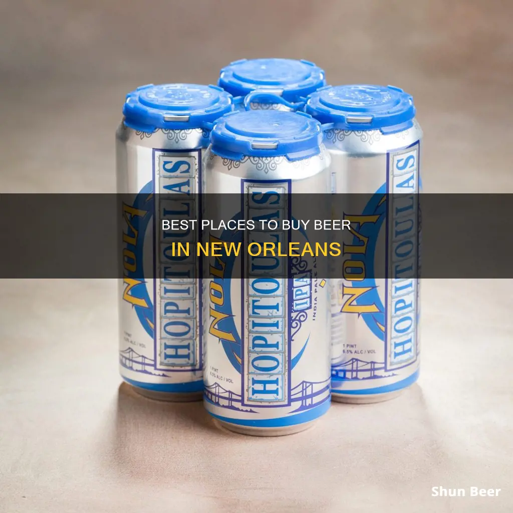 where canyou buy beer in new orleans