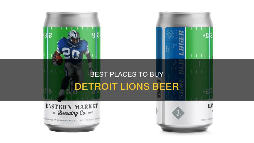 where do i buy detroit lions beer