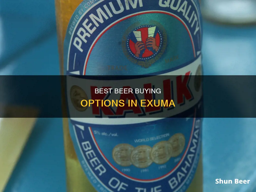 where do you buy beer in exuma