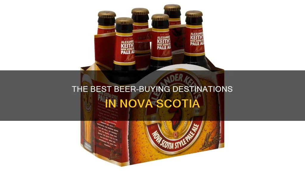 where do you buy beer in nova scotia