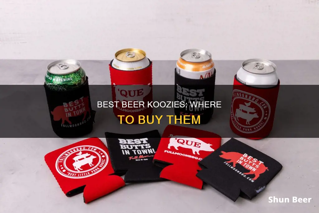 where do you buy beer koozies