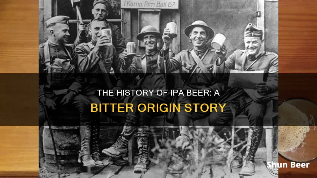 where does ipa beer come from