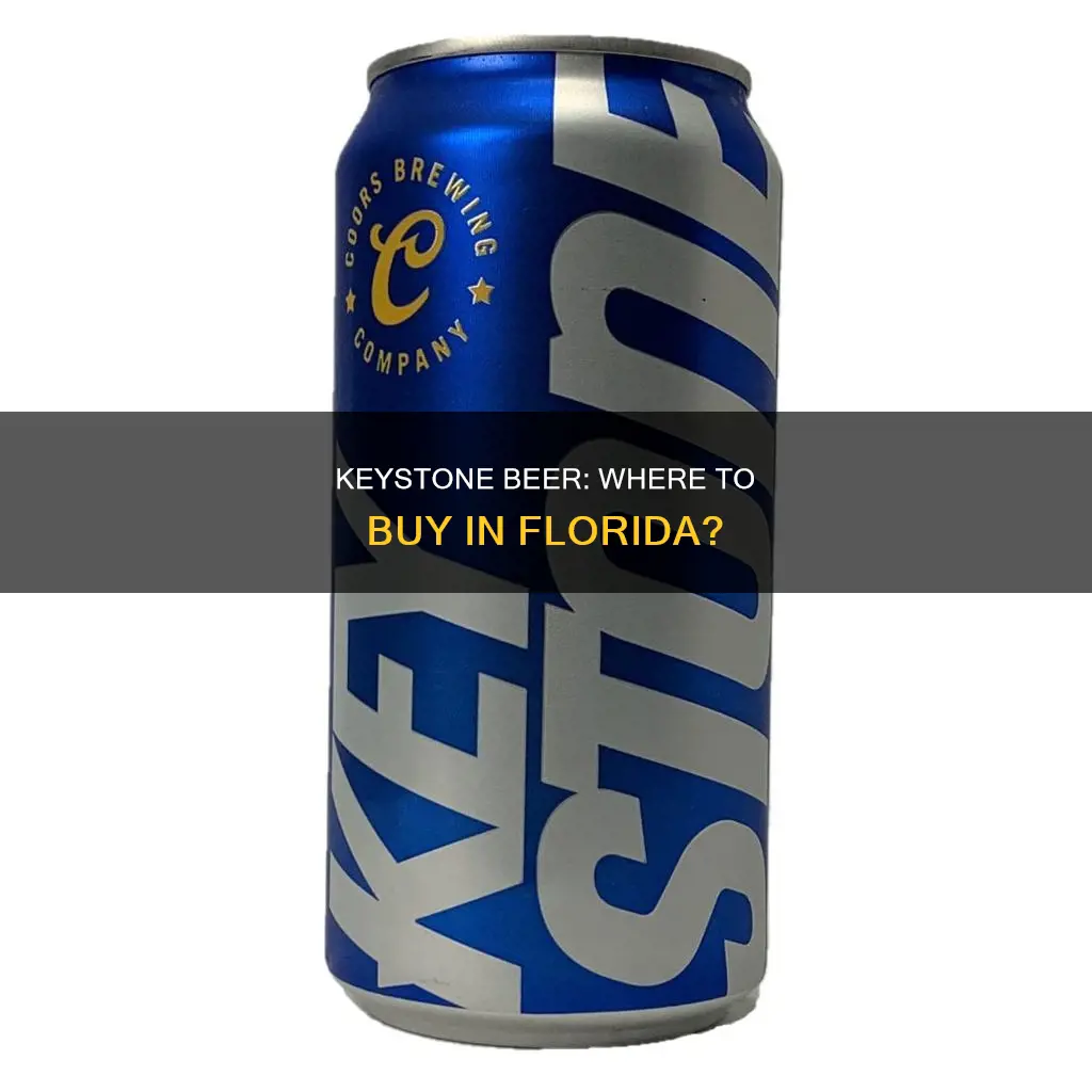 where in florida to buy keystone beer