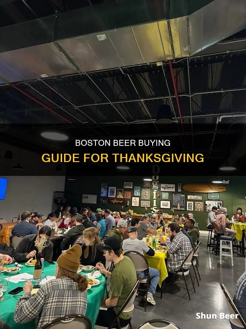 Boston Beer Buying Guide For Thanksgiving | ShunBeer