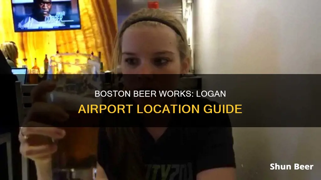 where is the boston beer works in logan airport