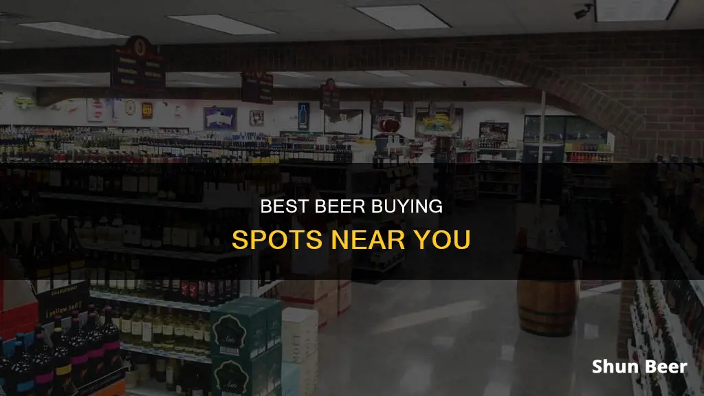 where is the closest place to buy beer