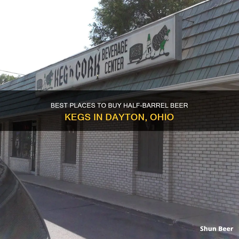 where to buy 1 2 barrrel beer keg dayton ohio