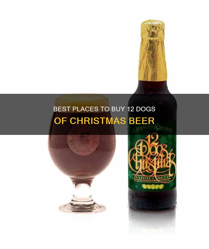 where to buy 12 dogs of christmas beer