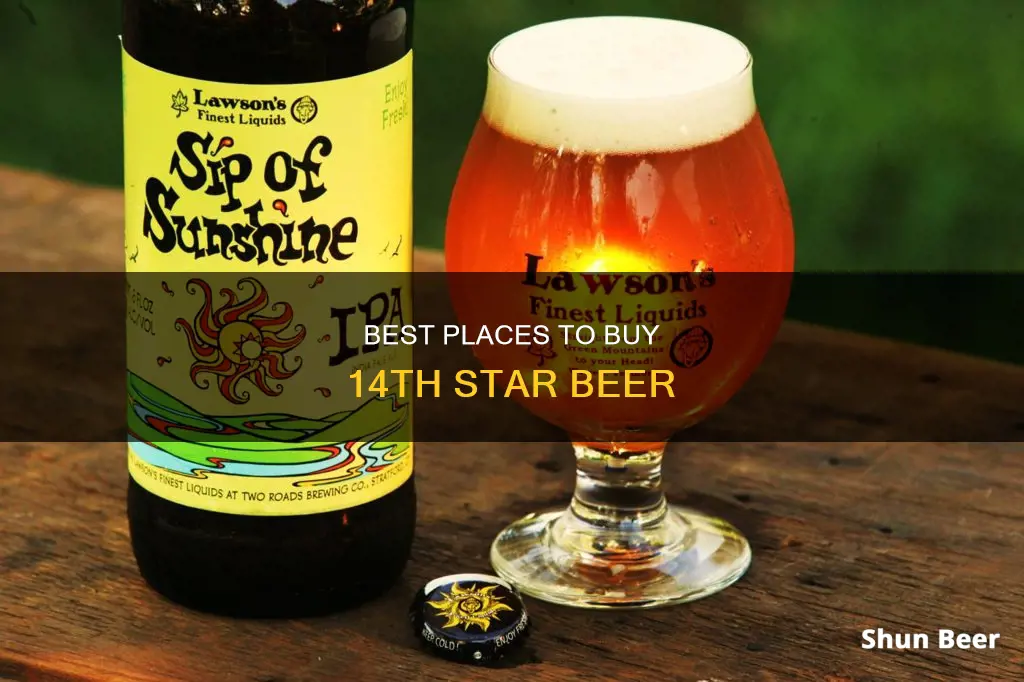 where to buy 14th star beer