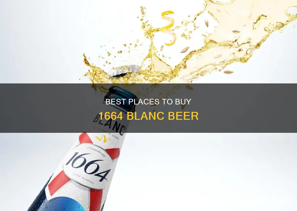 where to buy 1664 blanc beer