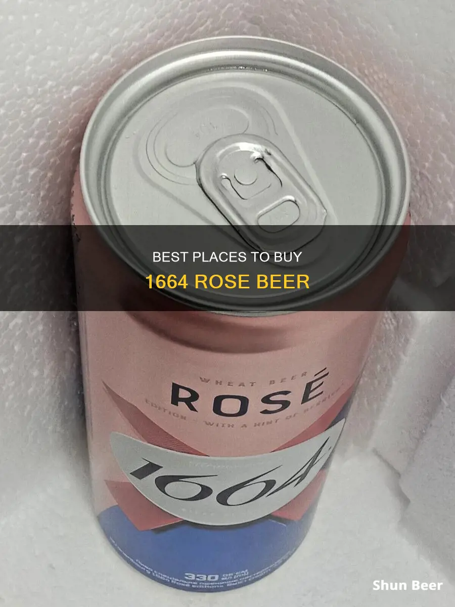 where to buy 1664 rose beer