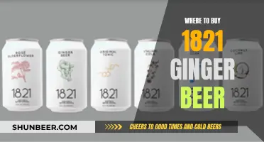 Best Places to Buy 1821 Ginger Beer