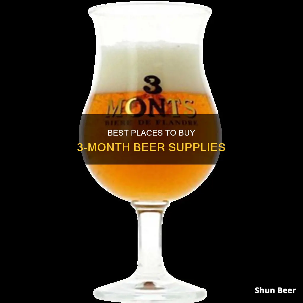 where to buy 3 monts beer