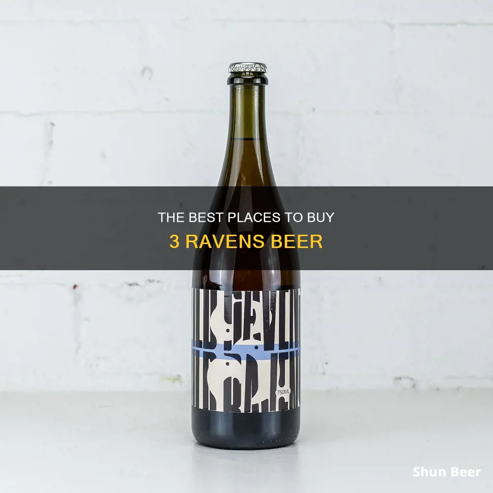 where to buy 3 ravens beer