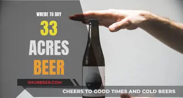 Best Places to Buy 33 Acres Beer