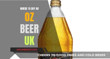 Best Places to Buy 40 Oz Beer in the UK