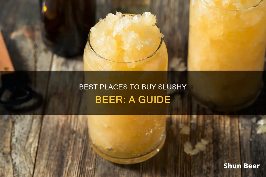 where to buy 450 slushy beer