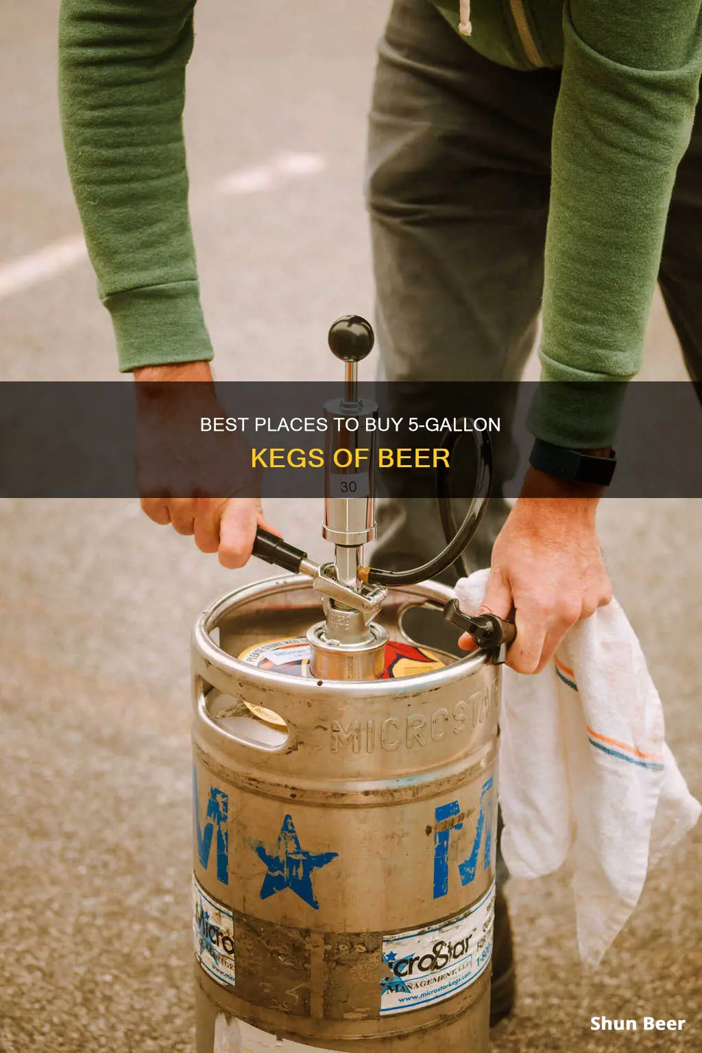 where to buy 5 gallon kegs of beer