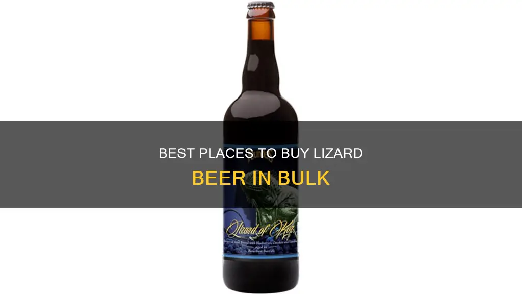 where to buy 5 lizard beer