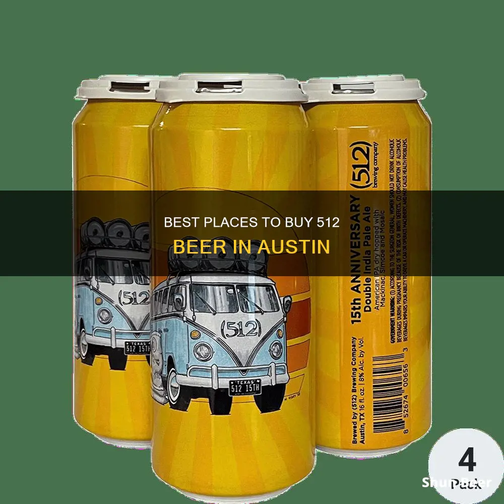 where to buy 512 beer in austin