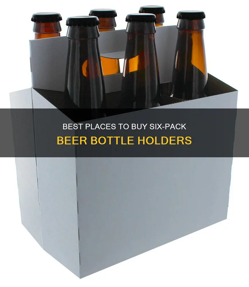 where to buy 6 pack beer bottle holder