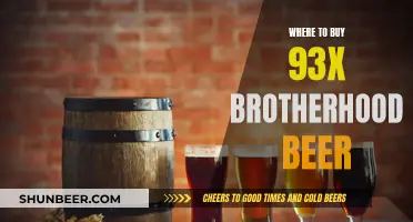 Best Places to Buy 93X Brotherhood Beer