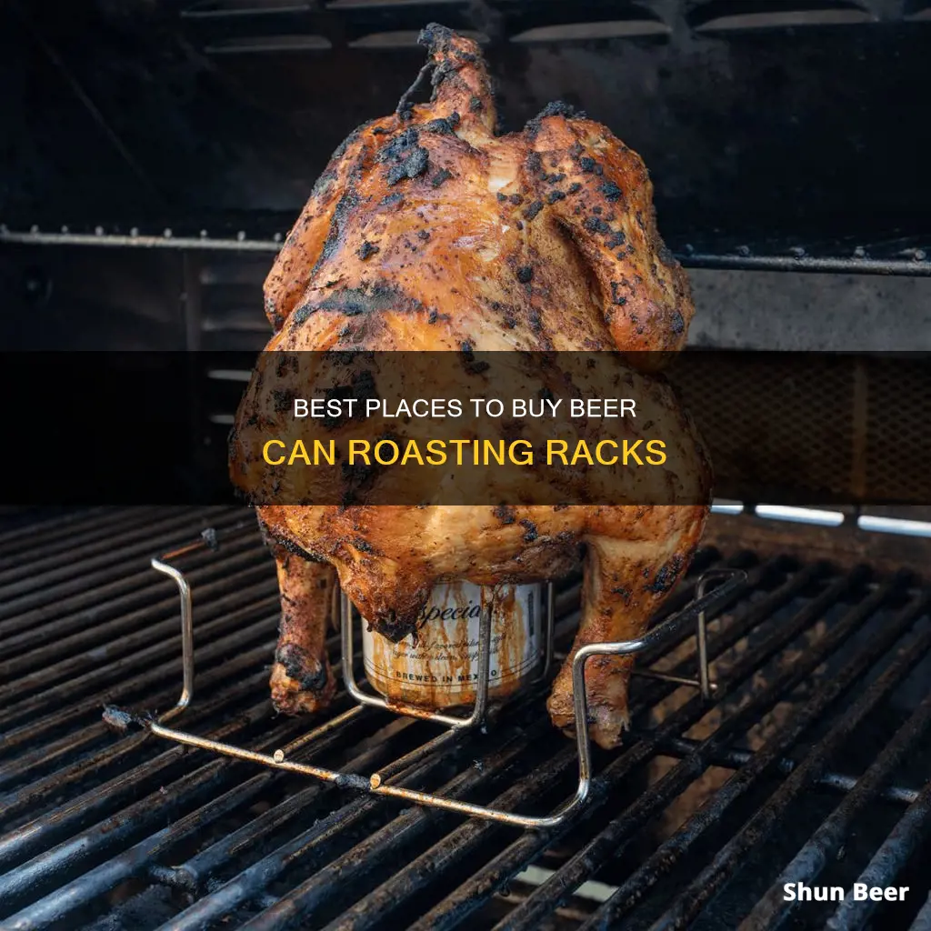 where to buy a beer can roasting rack