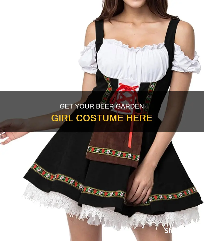 where to buy a beer garden girl costume