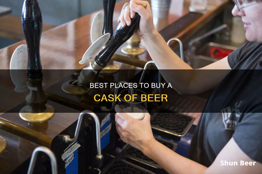 where to buy a cask of beer