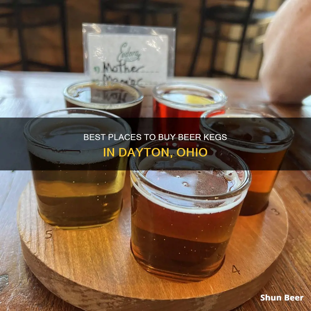 where to buy a keg of beer in dayton ohio