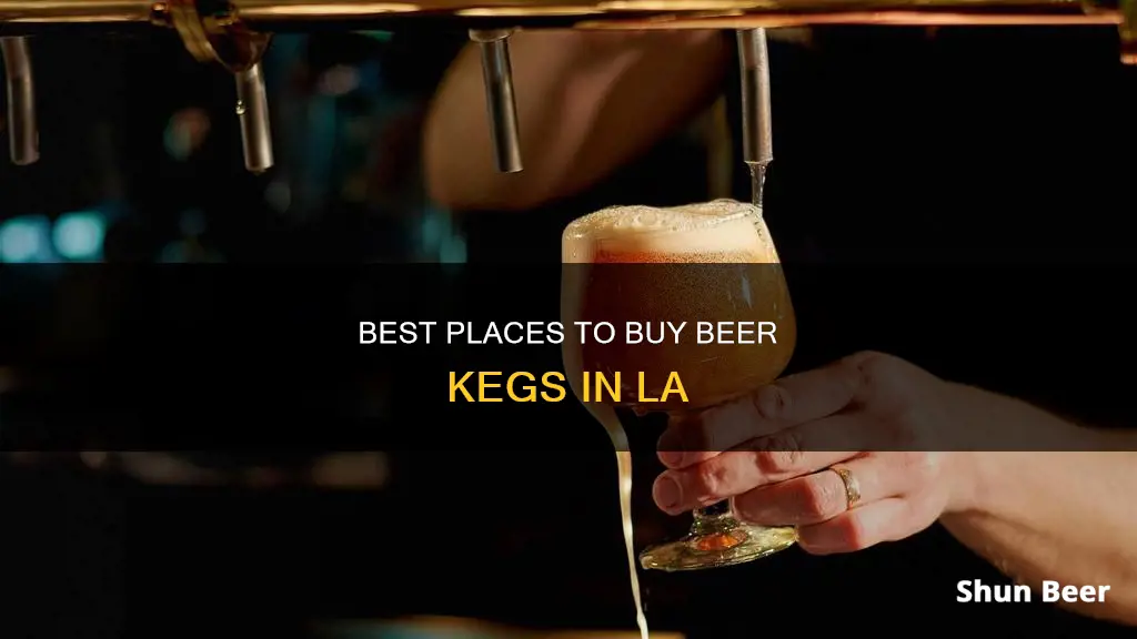 where to buy a keg of beer in los angeles