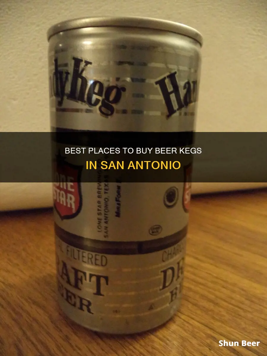 where to buy a keg of beer in san antonio