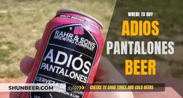 Adios Pantalones Beer: Where to Buy and Try