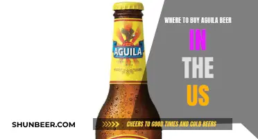 Aguila Beer: Where to Buy in the US?