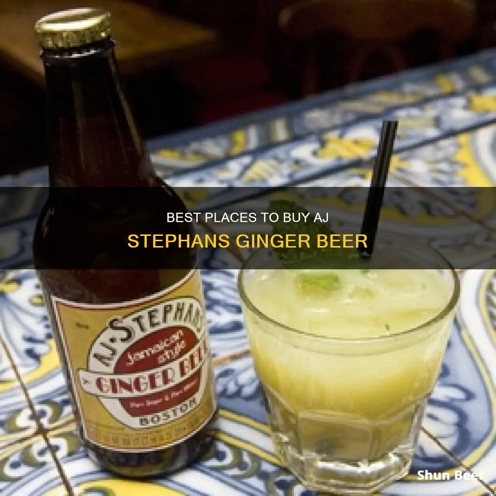 where to buy aj stephans ginger beer