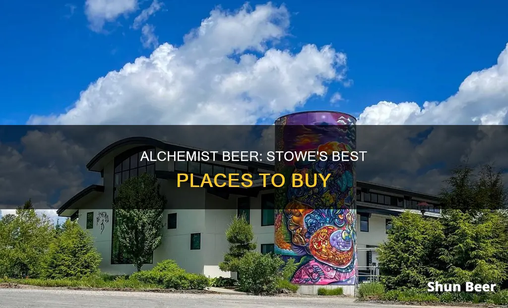 where to buy alchemist beer in stowe