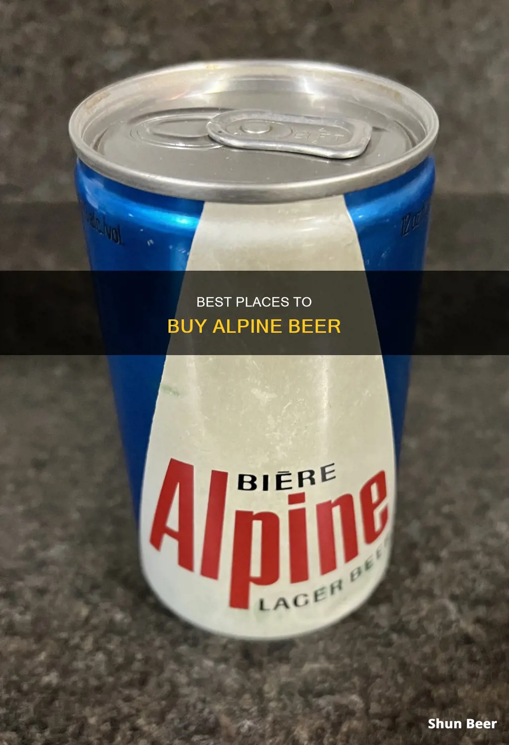 where to buy alpine beer