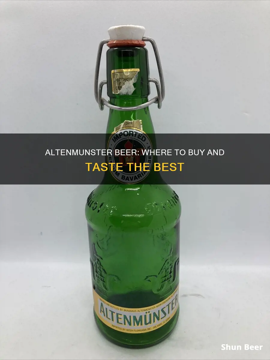 where to buy altenmunster beer