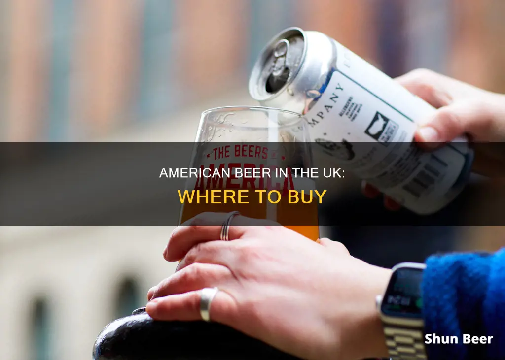 where to buy american beer in the uk