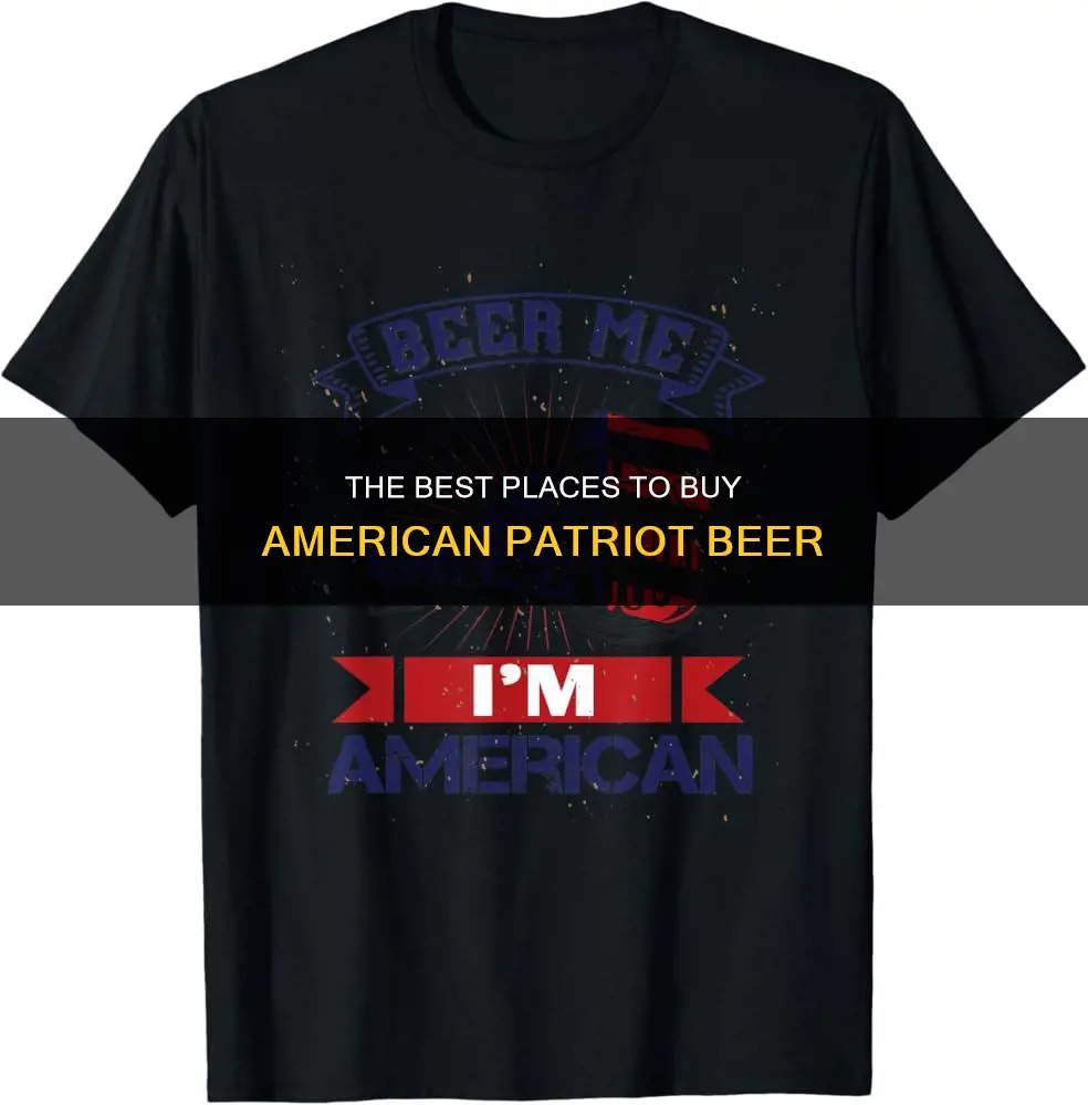 where to buy american patriot beer