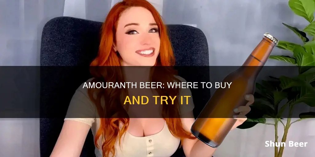 where to buy amouranth beer