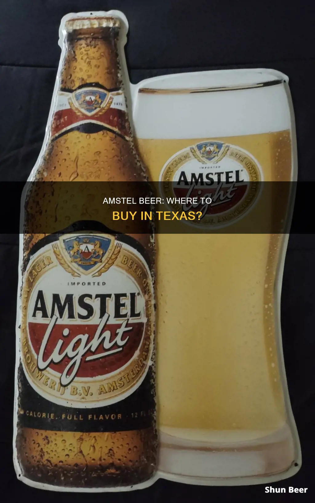 where to buy amstel beer in texas