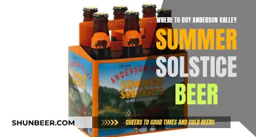 Best Places to Buy Anderson Valley's Summer Solstice Beer