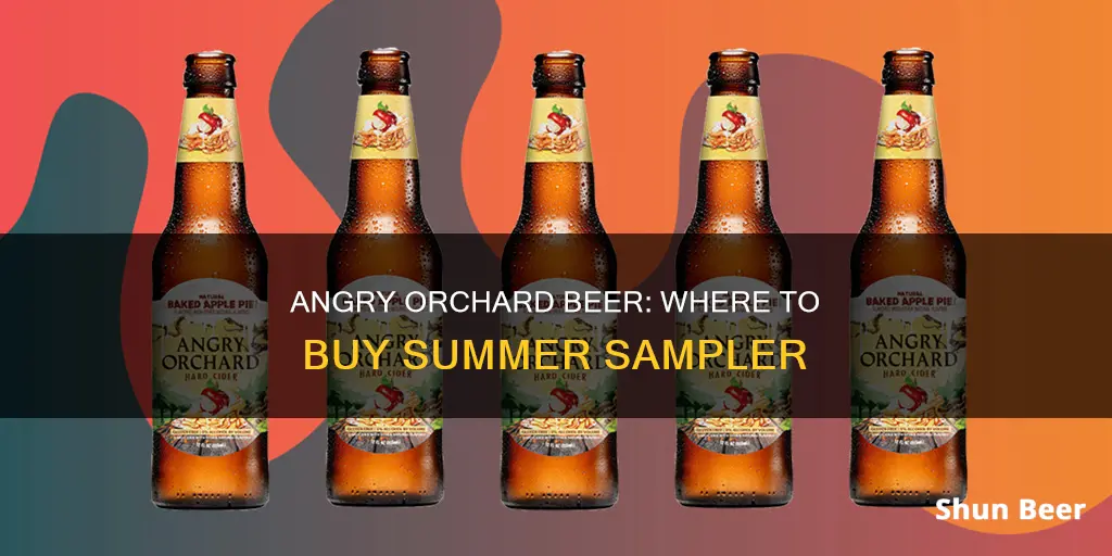 where to buy angry orchard summer sampler beer