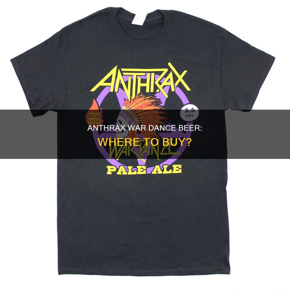 where to buy anthrax war dance beer