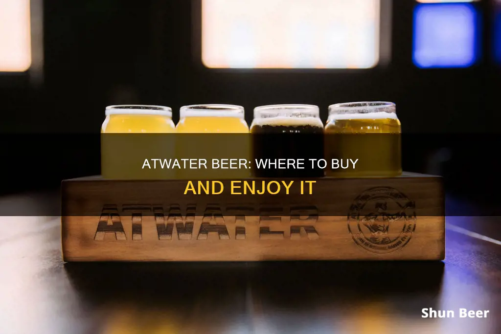 where to buy atwater beer