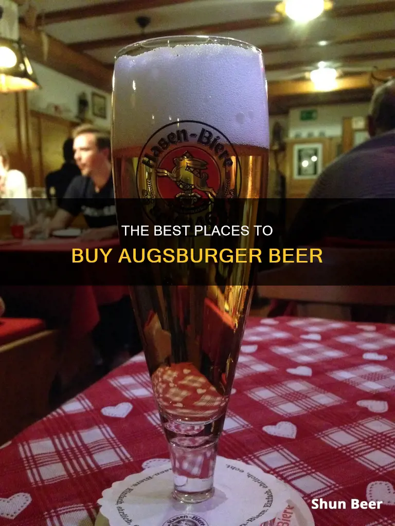 where to buy augsburger beer